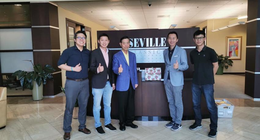 本會曾會長參加北美洲青商部第十六屆第二次理監事會議